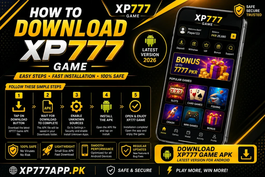 Downloading XP777 Game