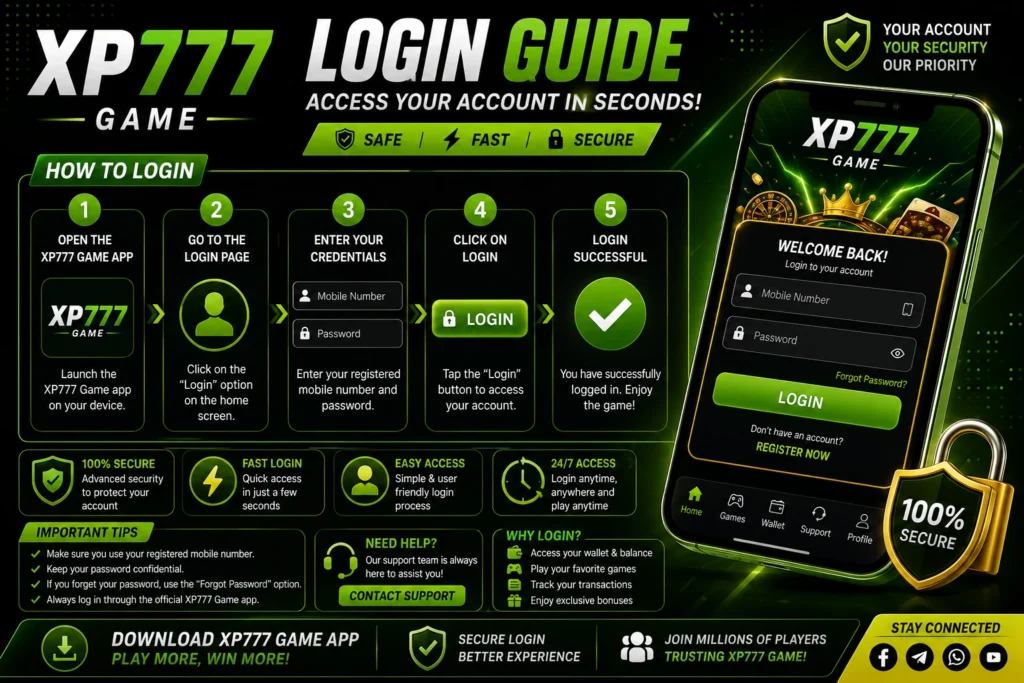 XP777 Game Login